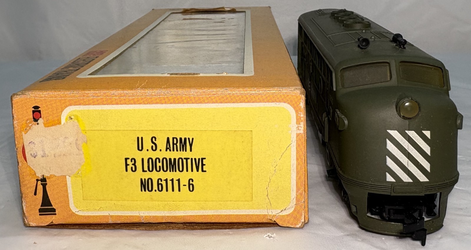 Cox 6111-6 U.S. Army F3 Diesel Locomotive HO Scale