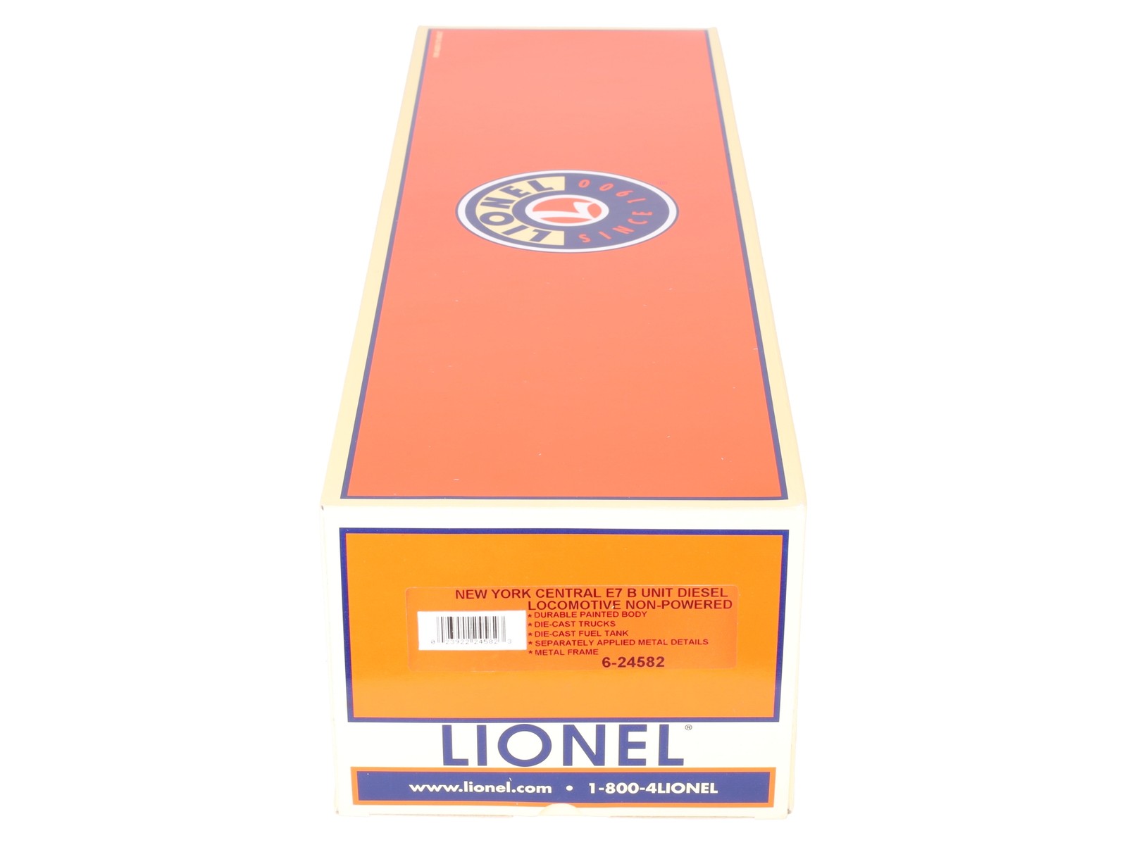 Lionel 6-24582 New York Central E7 B-Unit Non-Powered Diesel Locomotive #4105 LN