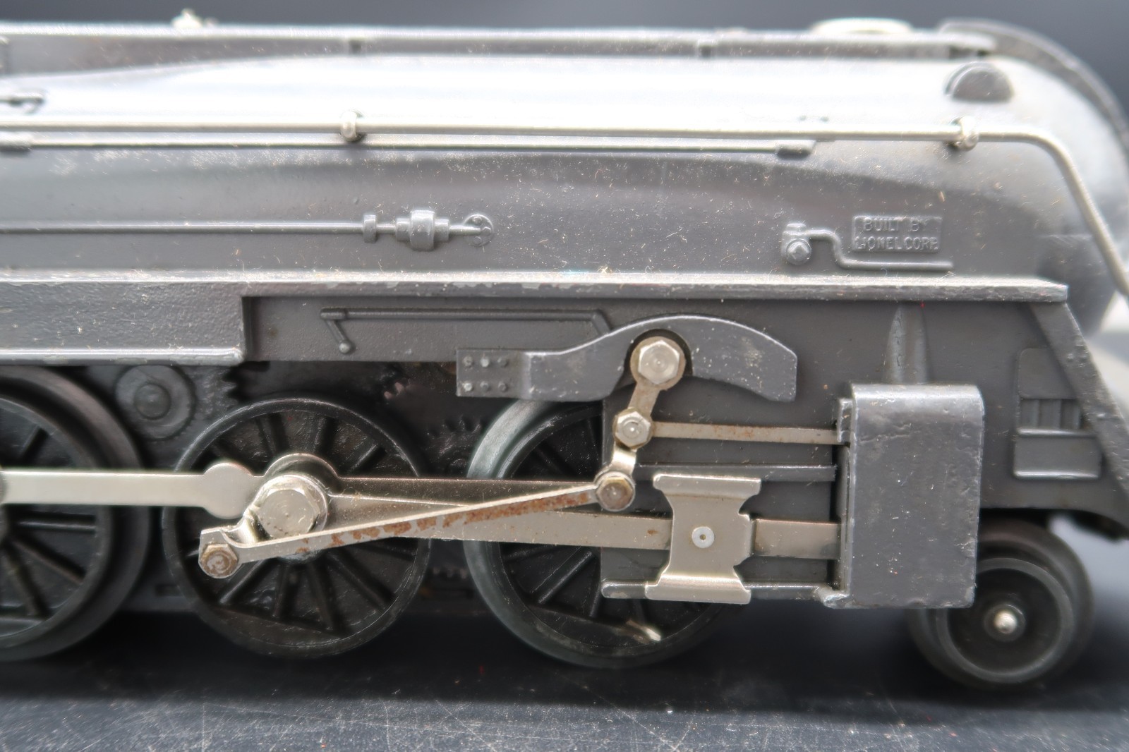 Vtg Lionel Steam Locomotive Engine Torpedo Gray 221 & 221T Orig Box Needs Repair