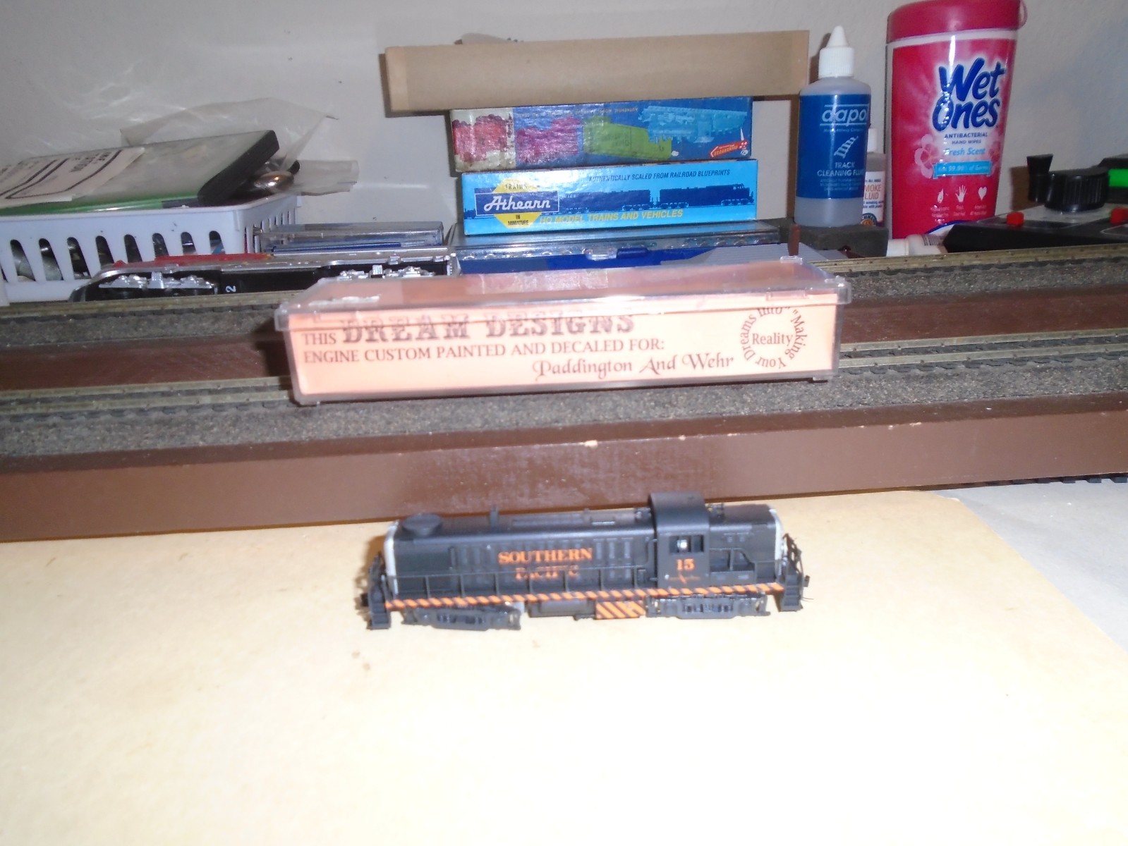 ATLAS / DREAM DESIGNS ALCO RS-3 DIESEL LOCOMOTIVE – SOUTHERN PACIFIC #15 N