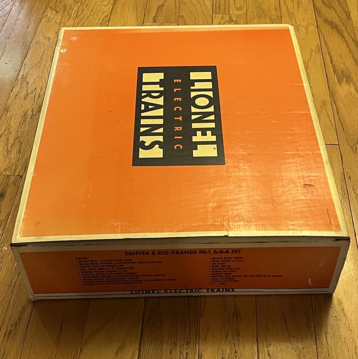 Lionel 6-18107 Denver & Rio Grande PA-1 A-B-A Diesel Engine Set 6001 6002 In Box