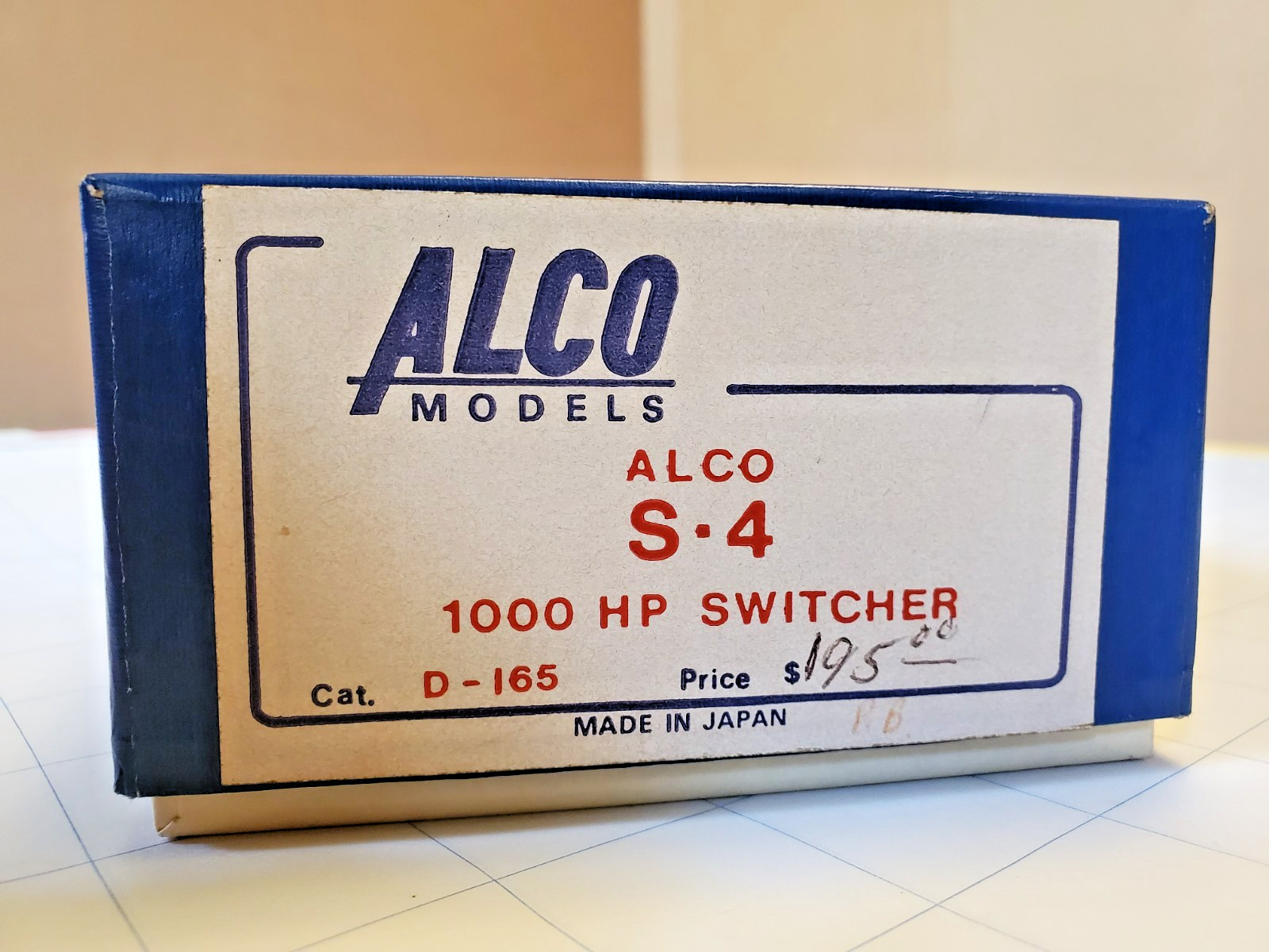 Alco Models Southern Pacific S-4 Switcher – HO Brass Diesel Locomotive