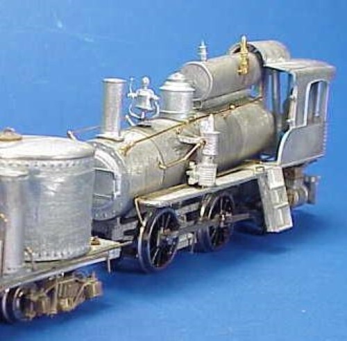 HOn3 NORTH PACIFIC COAST #21 CAB FORWARD 4-4-0 PARTS SET WISEMAN MODEL SERVICES
