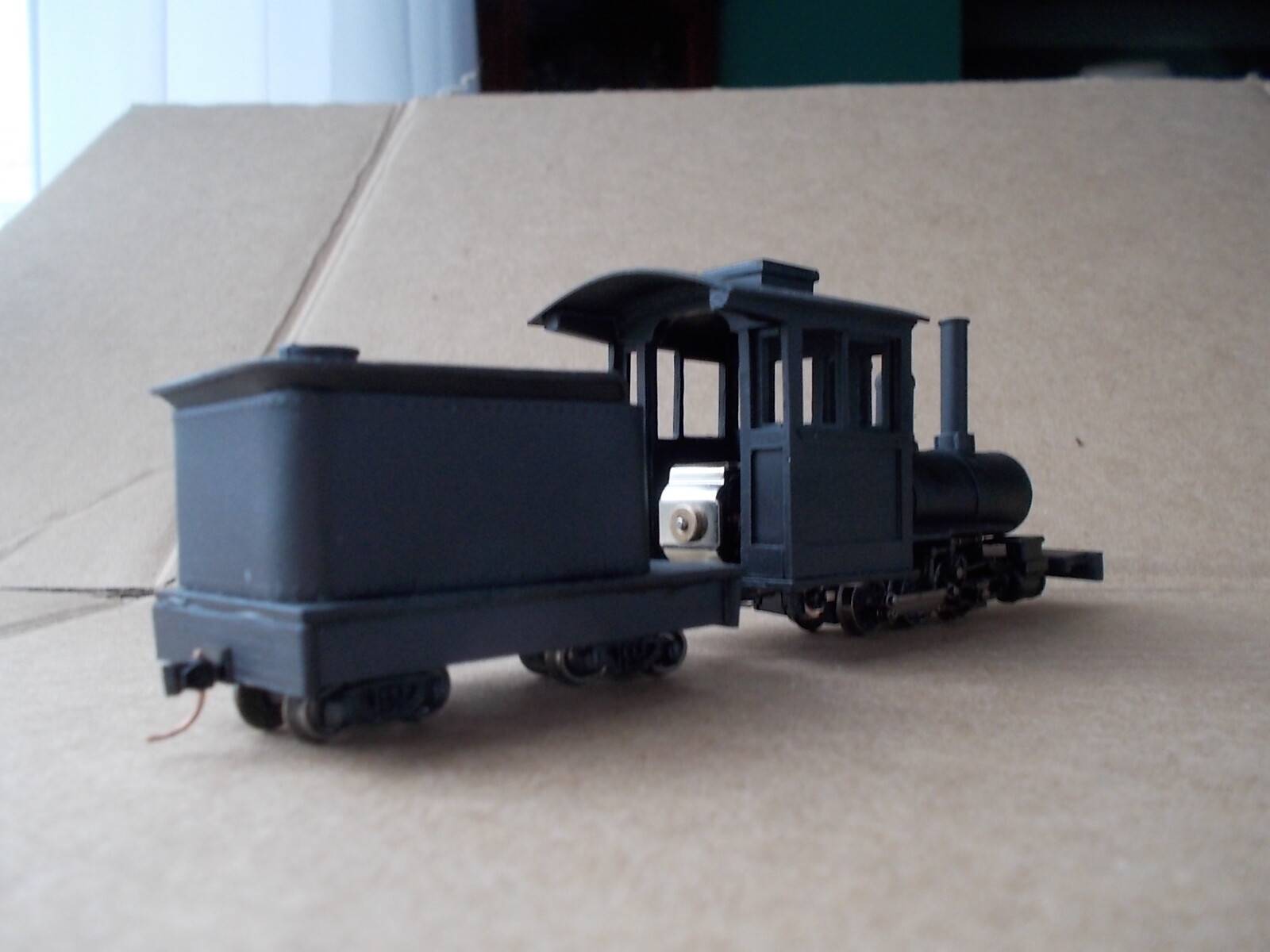 On18 0-6-0 Baldwin with Tender Conversion Kit by Railway Recollections Not On30