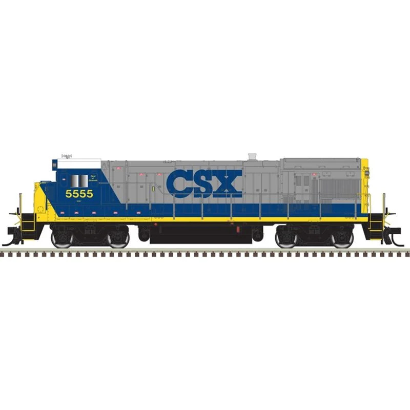 Atlas 10004705 HO GE B30-7, Silver, Standard DC, CSX #5555 Spirit of Greenville