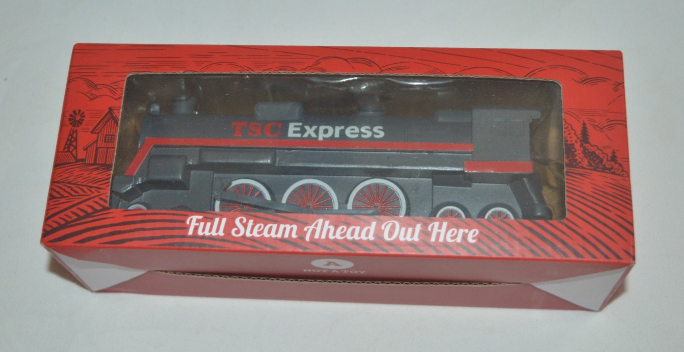 TRACTOR SUPPLY TSC EXPRESS ENGINE FULL STEAM AHEAD OUT HERE