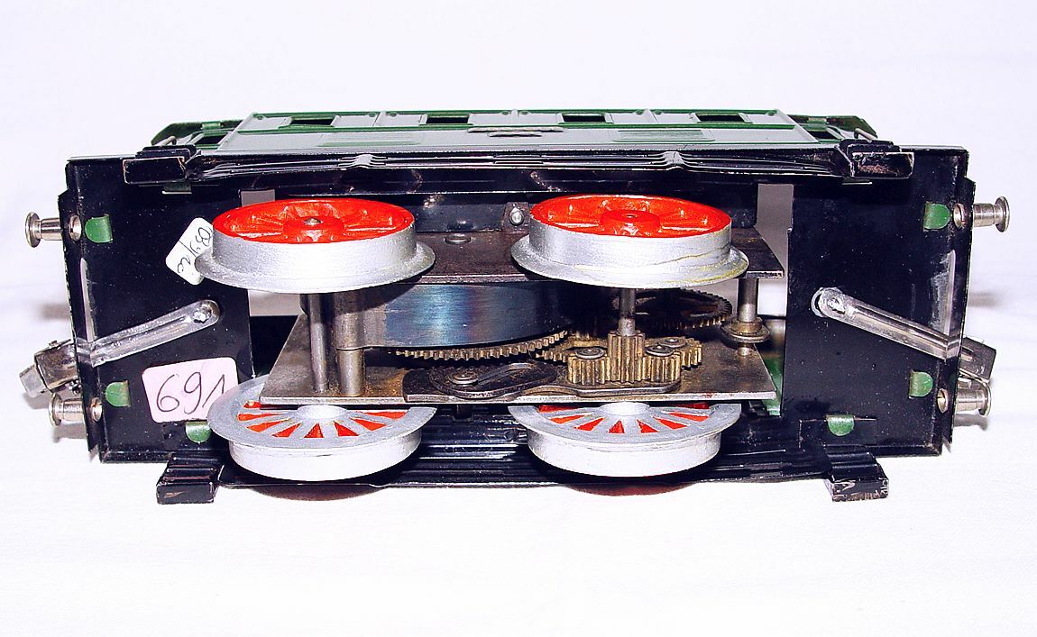 Erno Swiss O Gauge SBB-CFF 501 LOCOMOTIVE Wind-Up Tin Plated 1950 NEW! Top RARE!