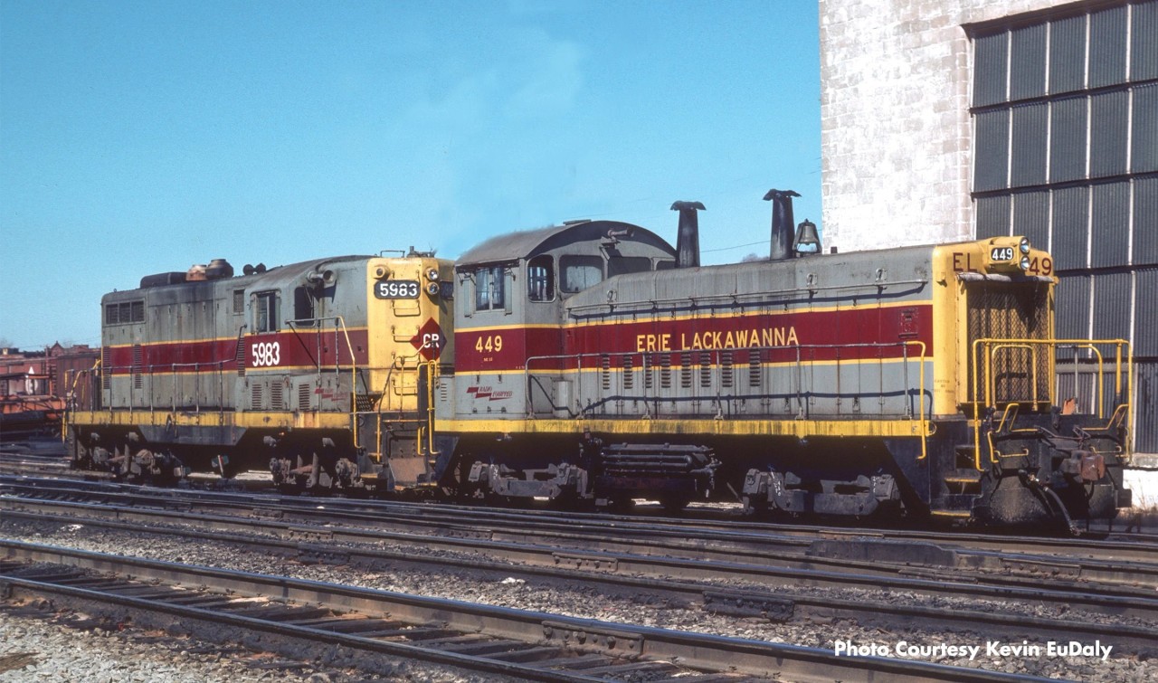 Rapido ~ HO Scale ~ EMD SW9 ~ Erie-Lackawanna #437 ~ DC Version ~ 027080