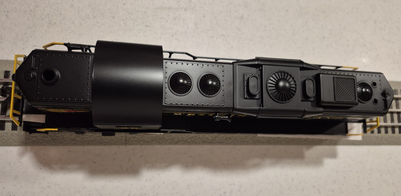 Williams O Gauge Western Maryland Fireball GP-9 Diesel W/Trueblast Horn/ Bell LN