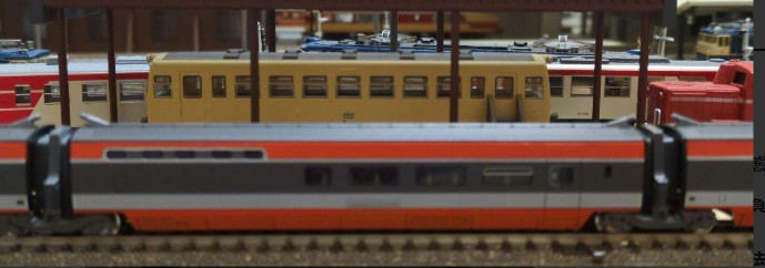 KATO N gauge TGV 6-car basic set with motor 10-198 Precision Railroad Model 2000