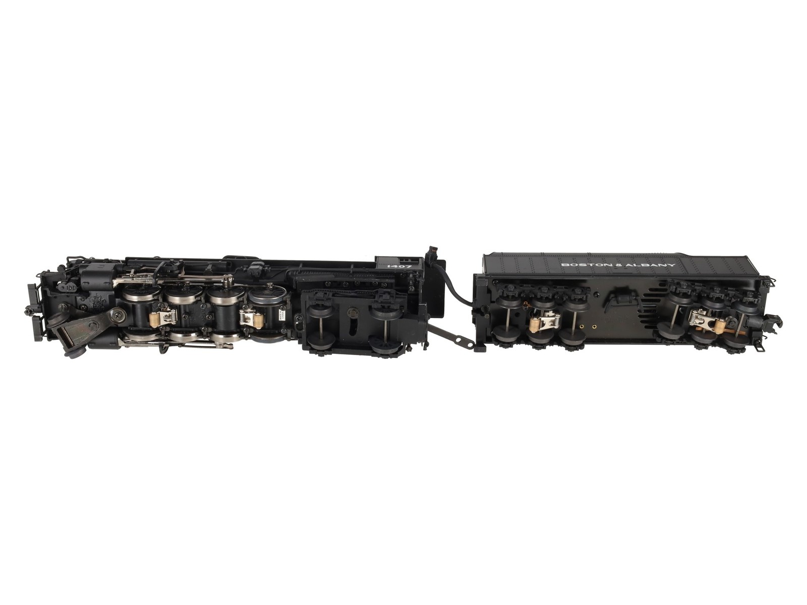 K-Line K3670-1407CC O Boston & Albany 2-8-4 Berkshire Steam Locomotive #1407 EX