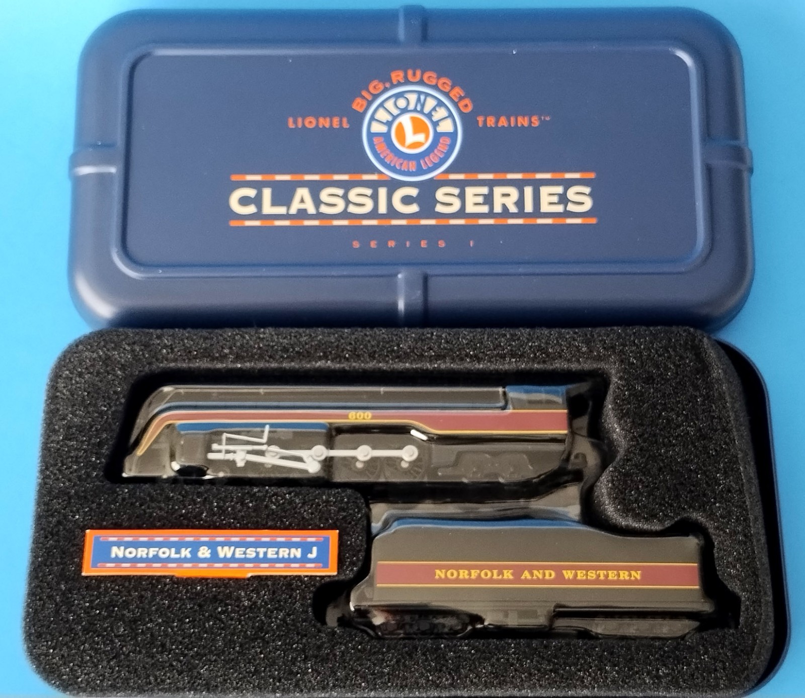 Lionel 1:120 Scale DieCast Locomotive – Classic Series – N&W ‘J’ 4-8-4