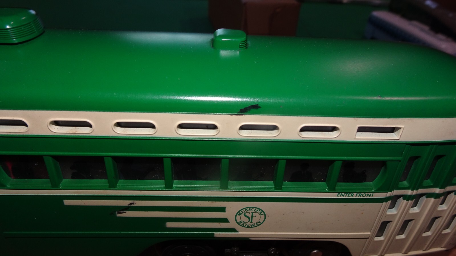 MTH Railking O27 San Francisco PCC Electric Street Car w/ Proto Sound 30-2504-1