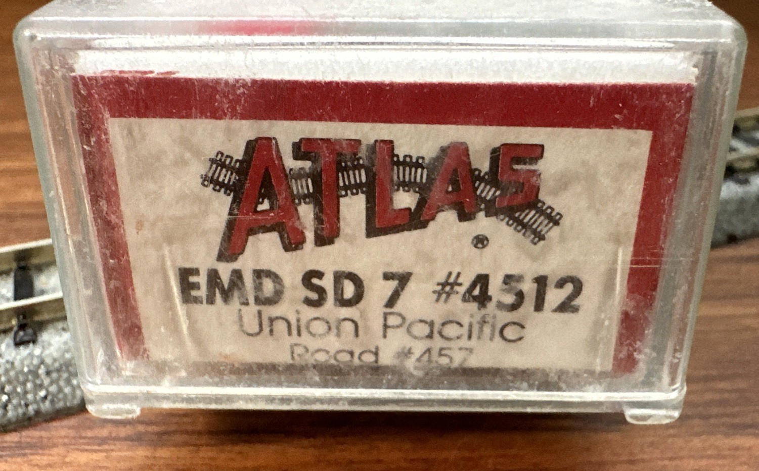 Atlas N Scale #4512 SD-7 Locomotive Union Pacific #457 Tested NOS NY