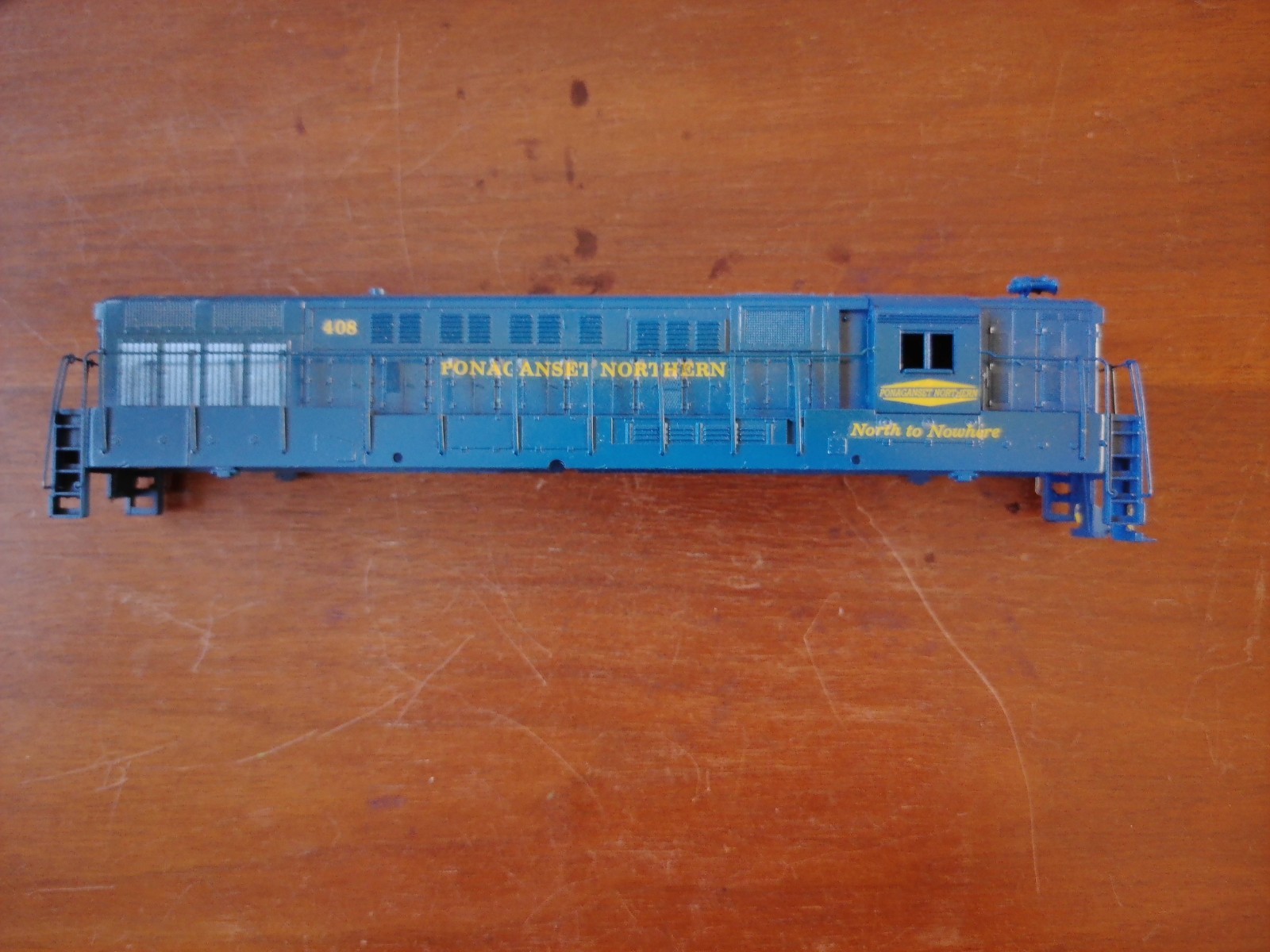 Custom decaled and painted Ponaganset Northern Athearn FM H-24-66.