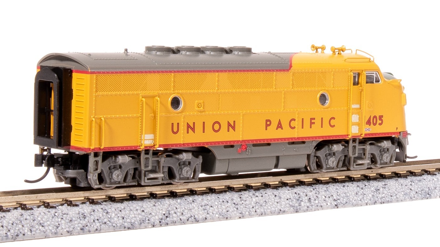 Broadway 7740 EMD F3A, UP 1409, Yellow & Gray, Paragon4 Sound/DC/DCC, N