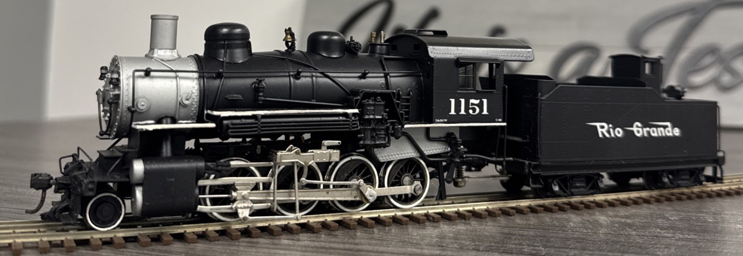 Nickel Plate Products HO Brass Consolidation D&RGW 2-8-0 C-48 #1151 DOES NOT RUN