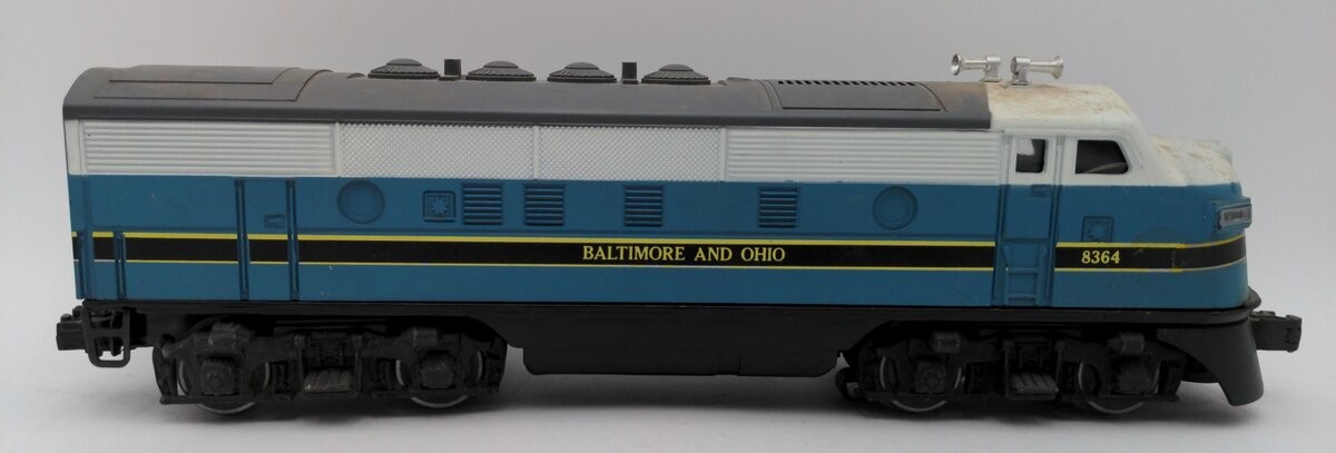 Lionel 6-8364 O Gauge Baltimore & Ohio F3 A Non-Powered Diesel Locomotive/Box