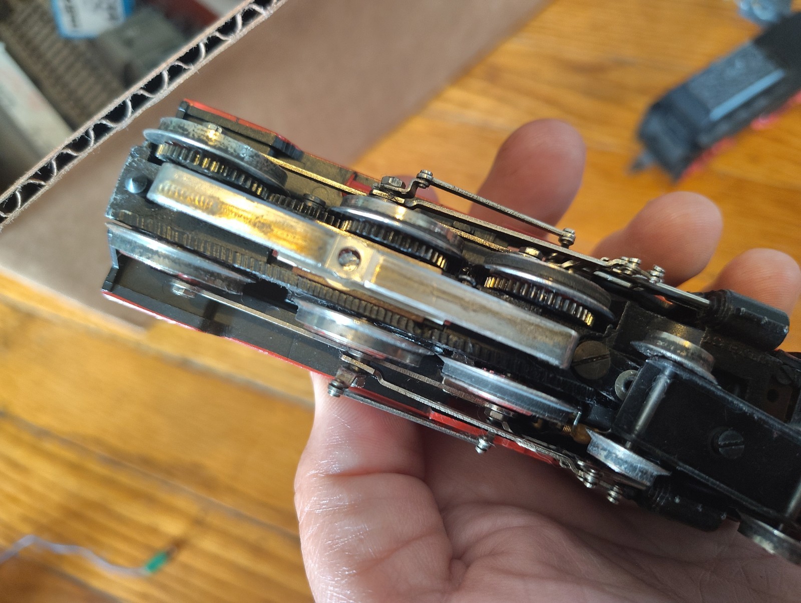 Märklin HO 3098 DB Steam Locomotive BR 38 1807 W/ Tender & Manual Germany