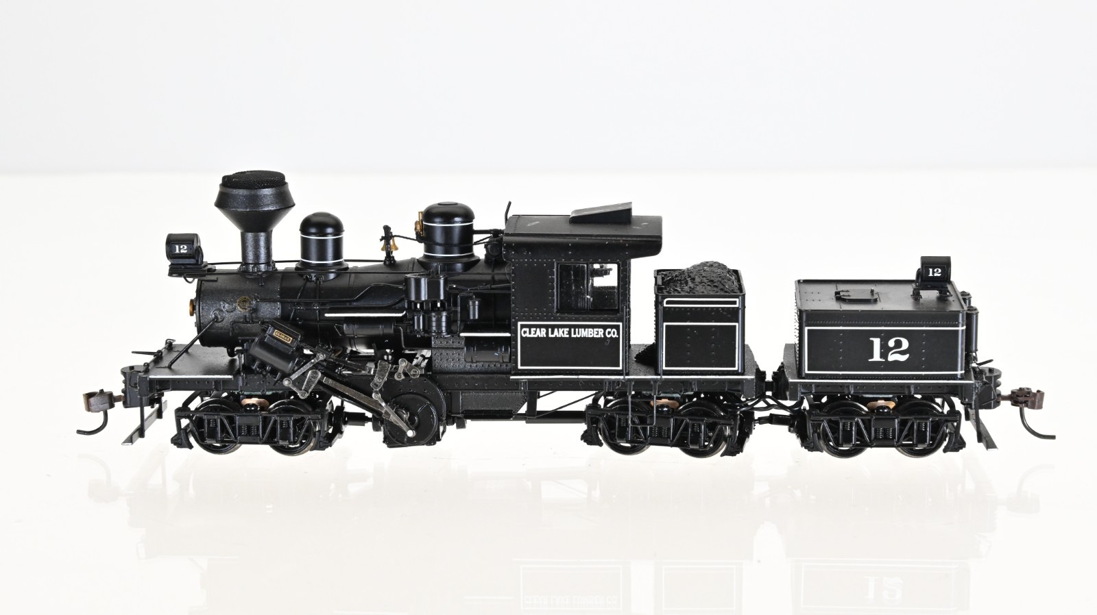 Bachmann Spectrum 70 Ton Three Truck Climax Clear Lake DCC w/Sound HO scale