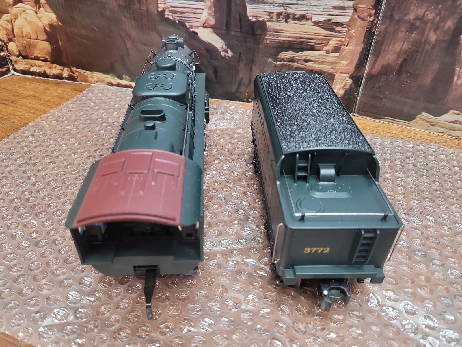 Lionel O Gauge Pennsylvania Berkshire JR Locomotive And Tender Railsounds