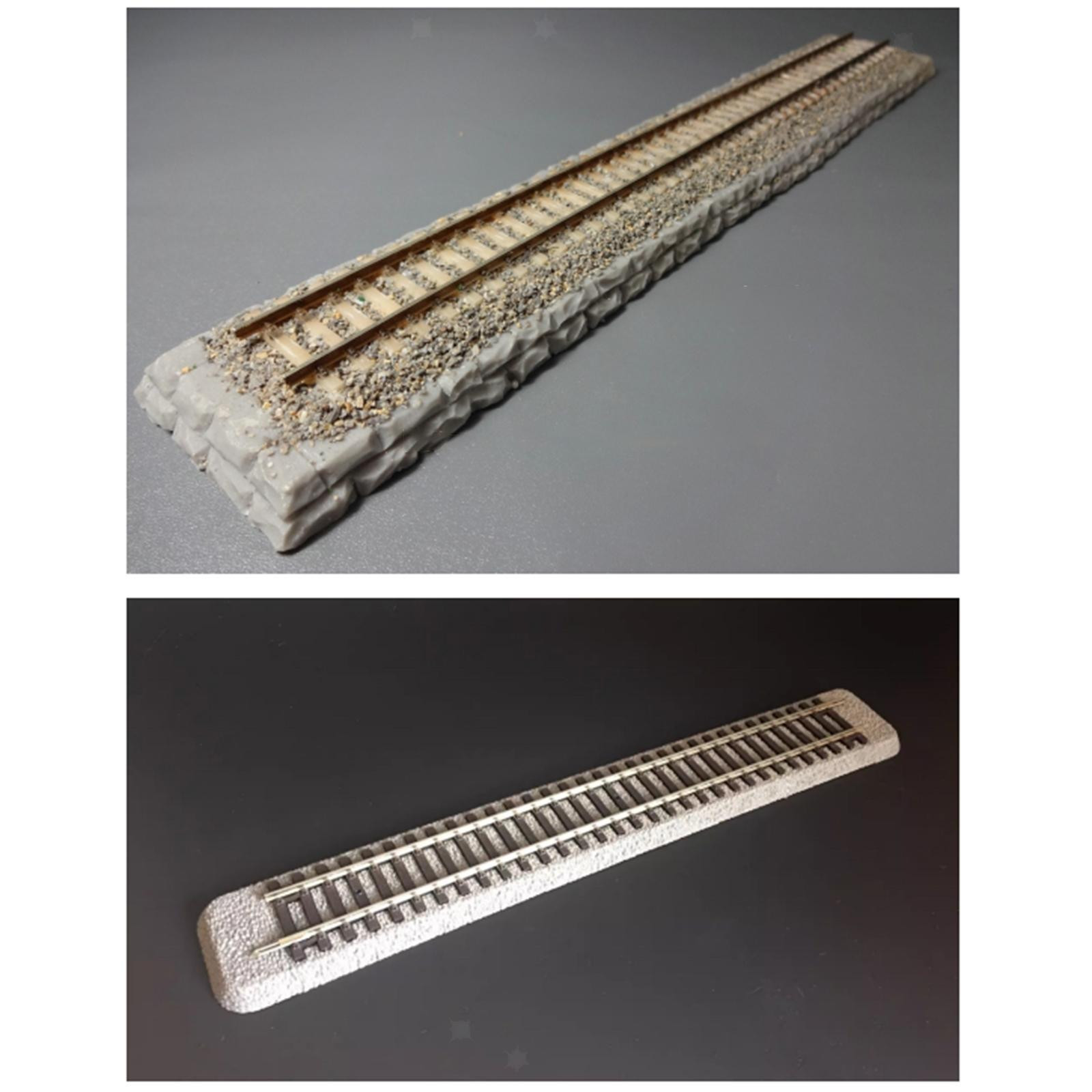 Model Train HO Scale Track Hobby Train Accessories Sturdy 1/87 Scale DIY