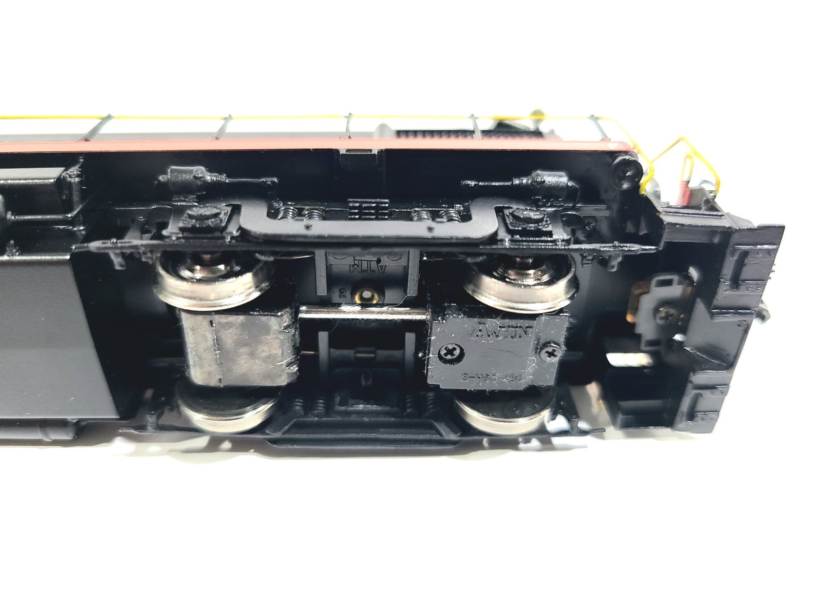 Division Point SSW Alco RS-3 Cotton Belt Black Widow #309 HO Brass #DP-8779.1