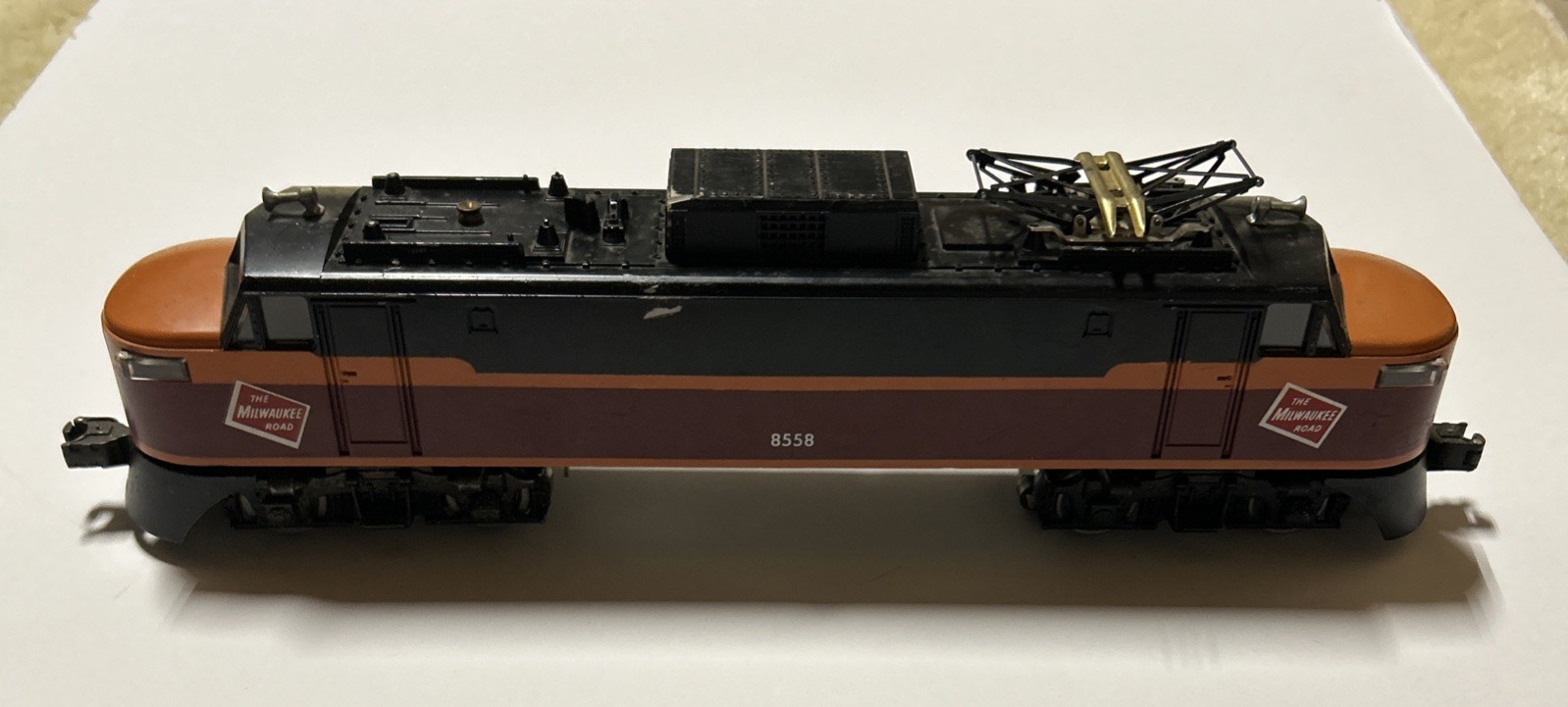 Lionel Milwaukee Road Electric Locomotive Vintage Train 8558 No Box Tested Works