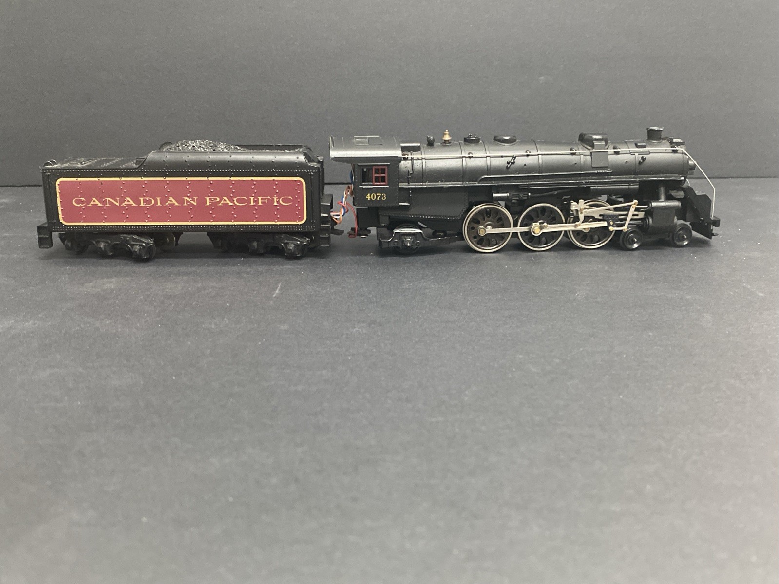 Mantua HO Canadian Pacific 4-6-2 #34073 Power Drive MRC DCC Sound Excellent REF