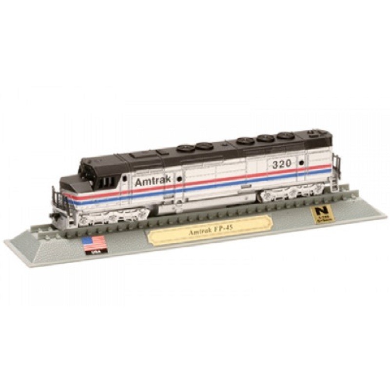 F45PH AMTRAK 1976 1:160 Railroad locomotive DelPrado 003