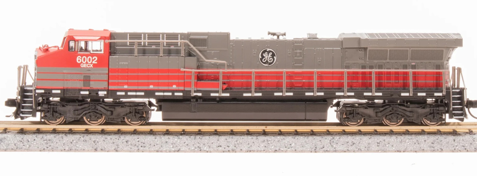 BROADWAY LIMITED 8576 N GE AC6000 GECX 6 Gray & Red, Paragon4 Sound/DC/DCC