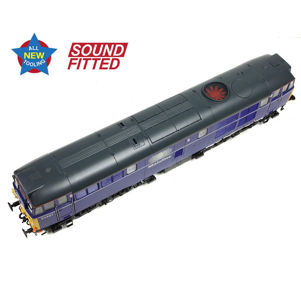 Bachmann 35-830SF OO Gauge Class 31/4 31407 Mainline Freight DCC SOUND