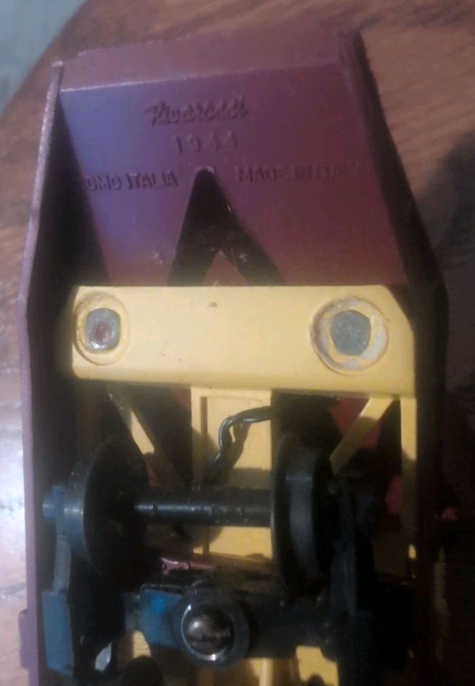 RIVAROSSI Train car 2286/0 SNOW PLOW Erie 077 NO Box