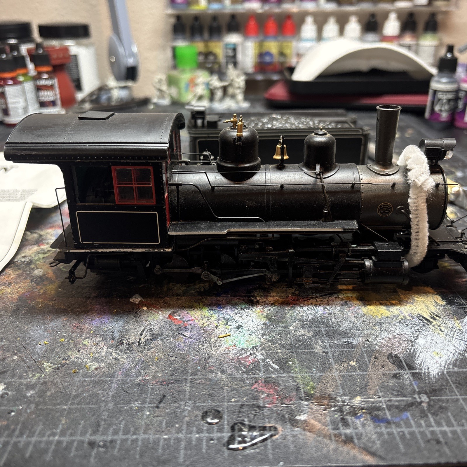 Bachman Dcc Engine And Tender Car Used With Tender Steps Included