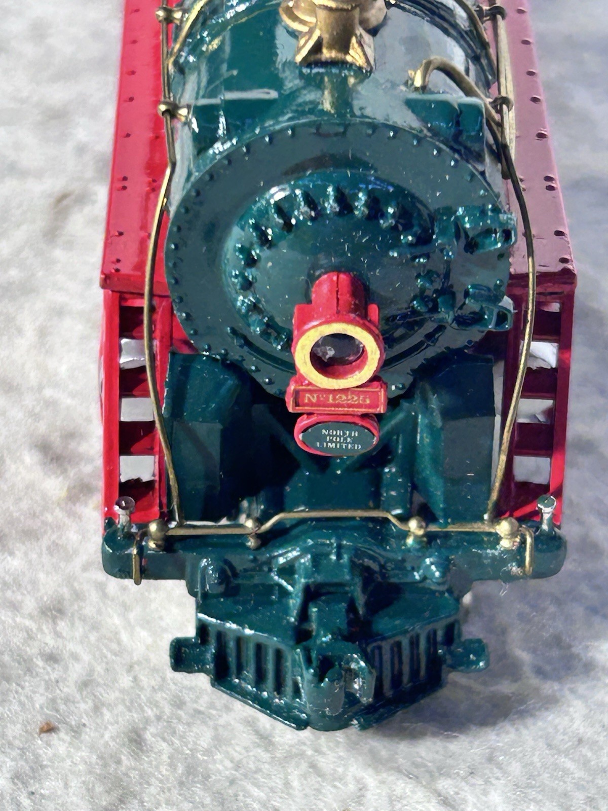 Festive Franklin Mint/Mantua North Pole Ltd. 4-6-4 Christmas Locomotive HO