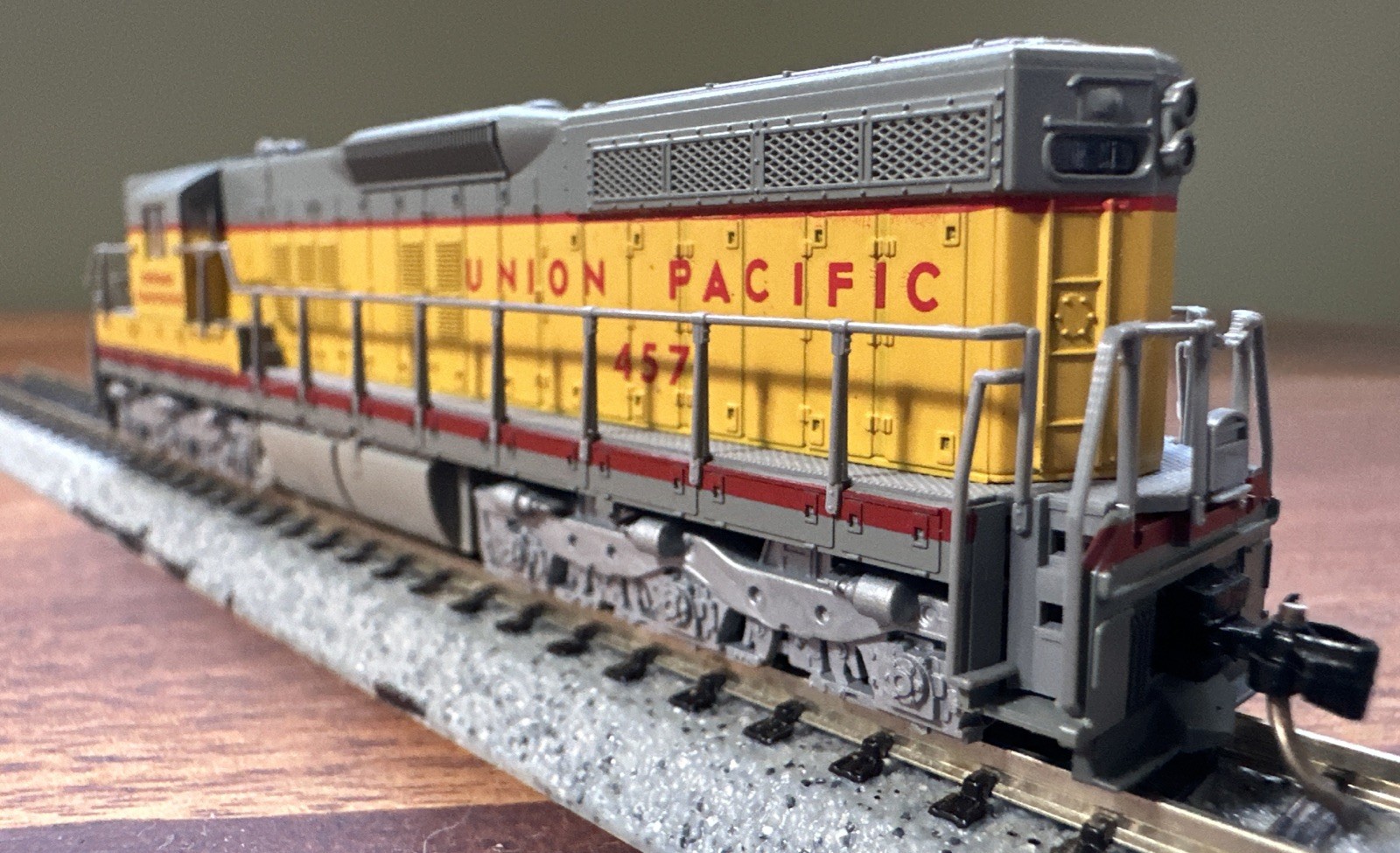 Atlas N Scale #4512 SD-7 Locomotive Union Pacific #457 Tested NOS NY