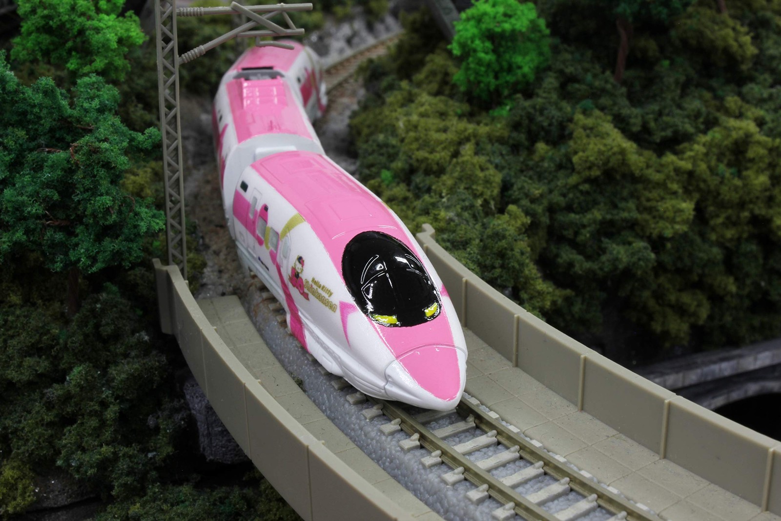Zgauge Z Shorty 500 Series Hello Kitty Shinkansen ST008-2 Railway Model Train