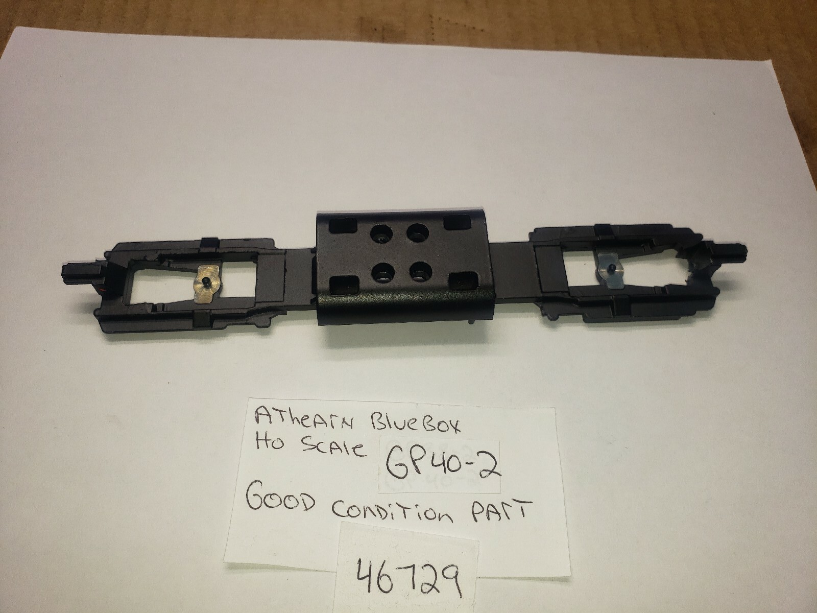 ATHEARN GP40-2 DIECAST METAL UNDERFRAME CHASSIS DIESEL LOCOMOTIVE FRAME #46729