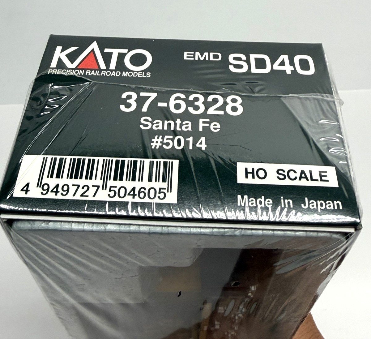 VTG Factory Seal Kato 37-6328 HO Scale Santa Fe EMD SD40 Diesel Locomotive #5014