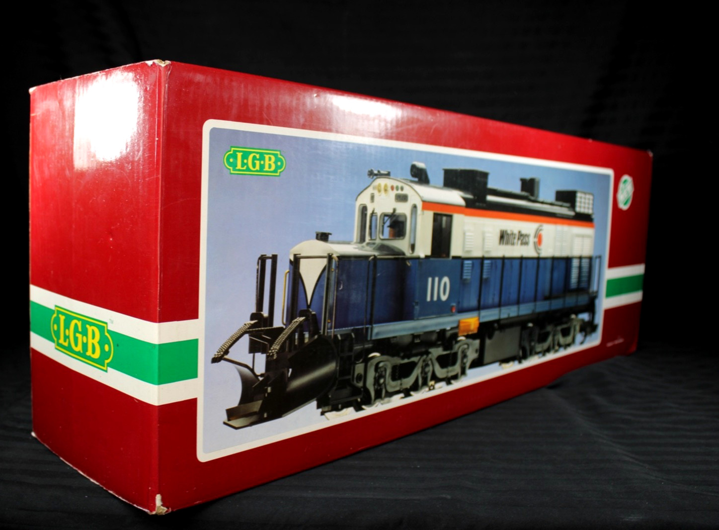 LGB 2055 White Pass Diesel Locomotive G Scale – Vintage 1989 Mint w BOX