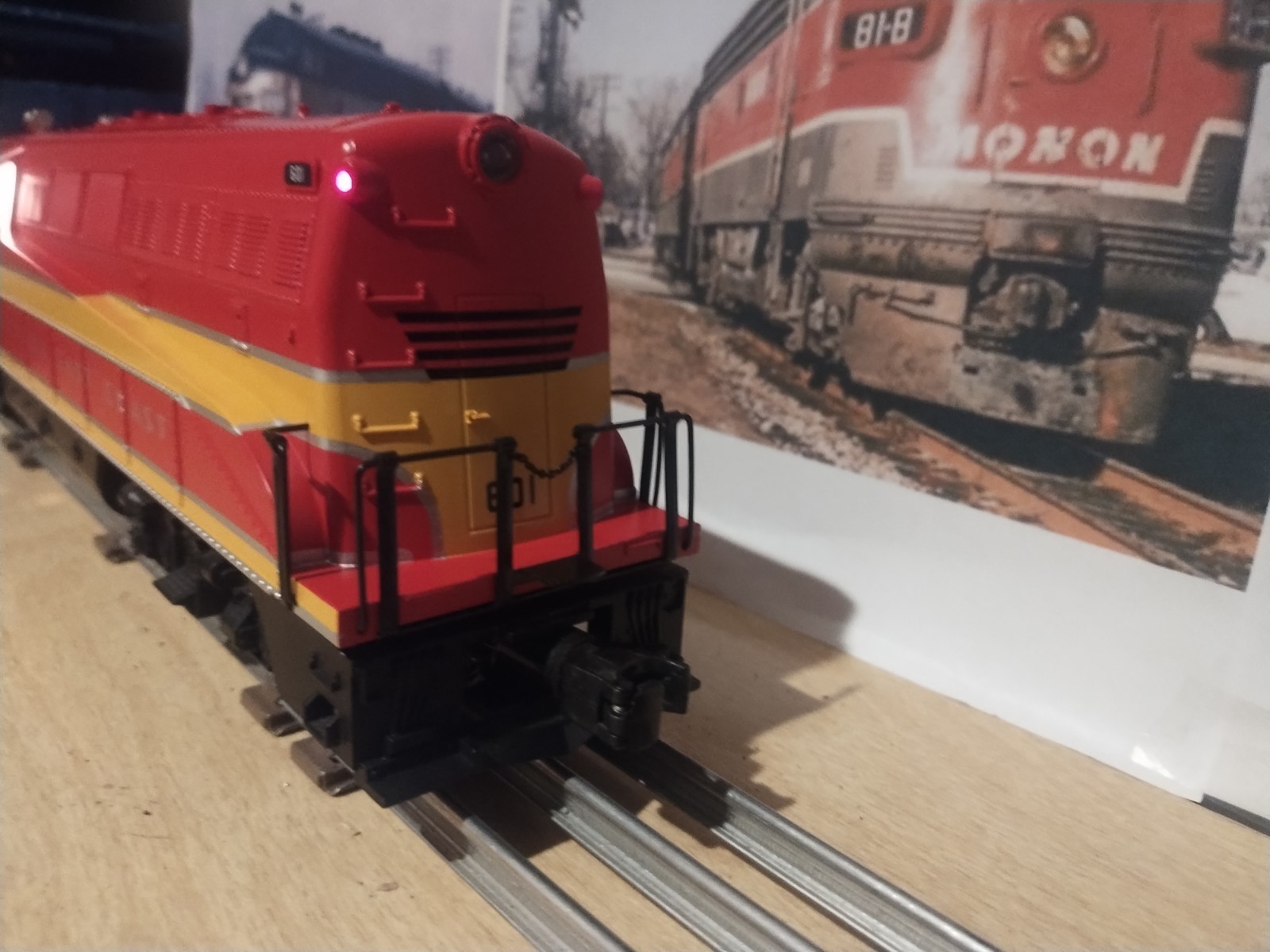 MTH Diesel Engine MT2130LP BL-2 Florida East Coast #601 O Gauge Used