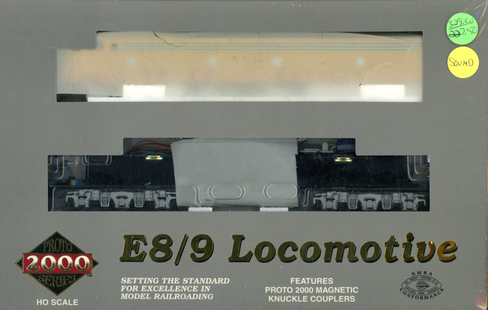 Walthers Proto 2000 #920-31740 HO E8/9A-B Union Pacific UP #939 DCC & sound