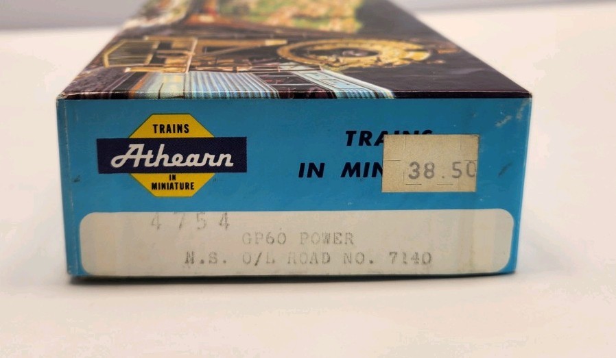 ATHEARN HO GP60 O/L OPERATION LIFESAVER 7140 POWERED DIESEL LOCOMOTIVE NOS B20