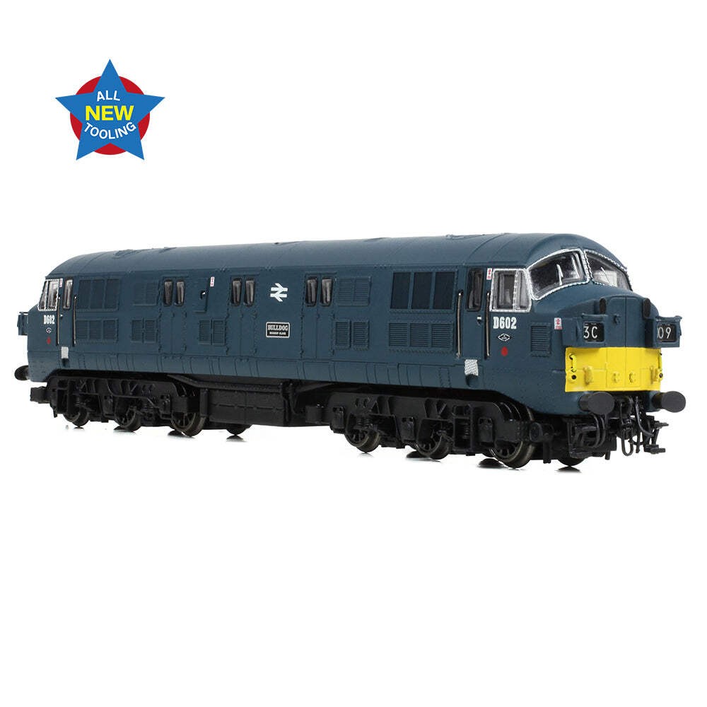 EFE Rail E84524 N Gauge Class 41 ‘Warship’ H/C Box D602 ‘Bulldog’ BR Blue (SYP)