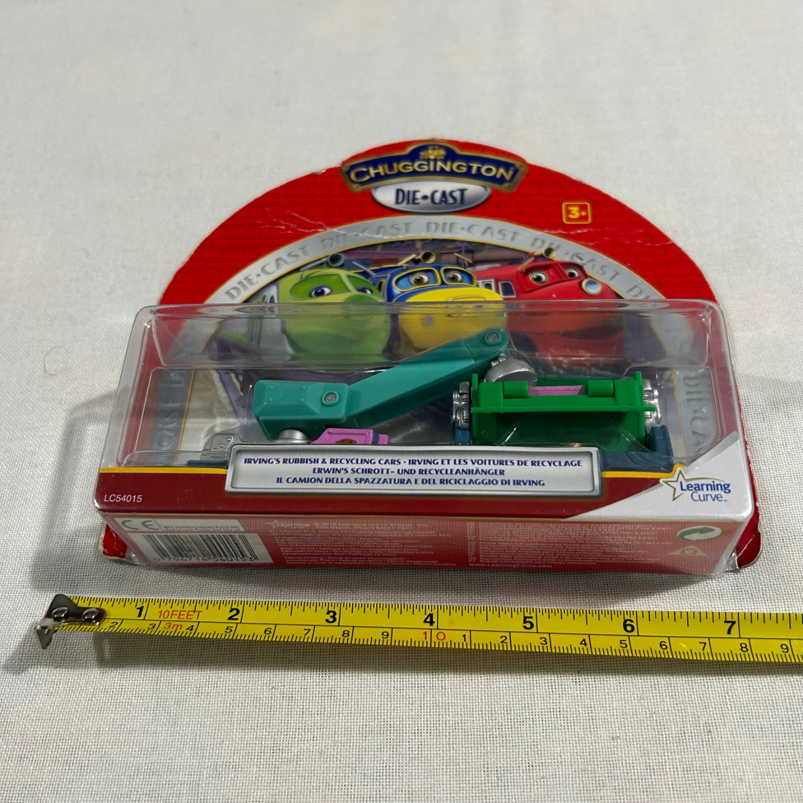 Chuggington Die Cast Train Irving’s Rubbish & Recycling Cars 2010 Brand New