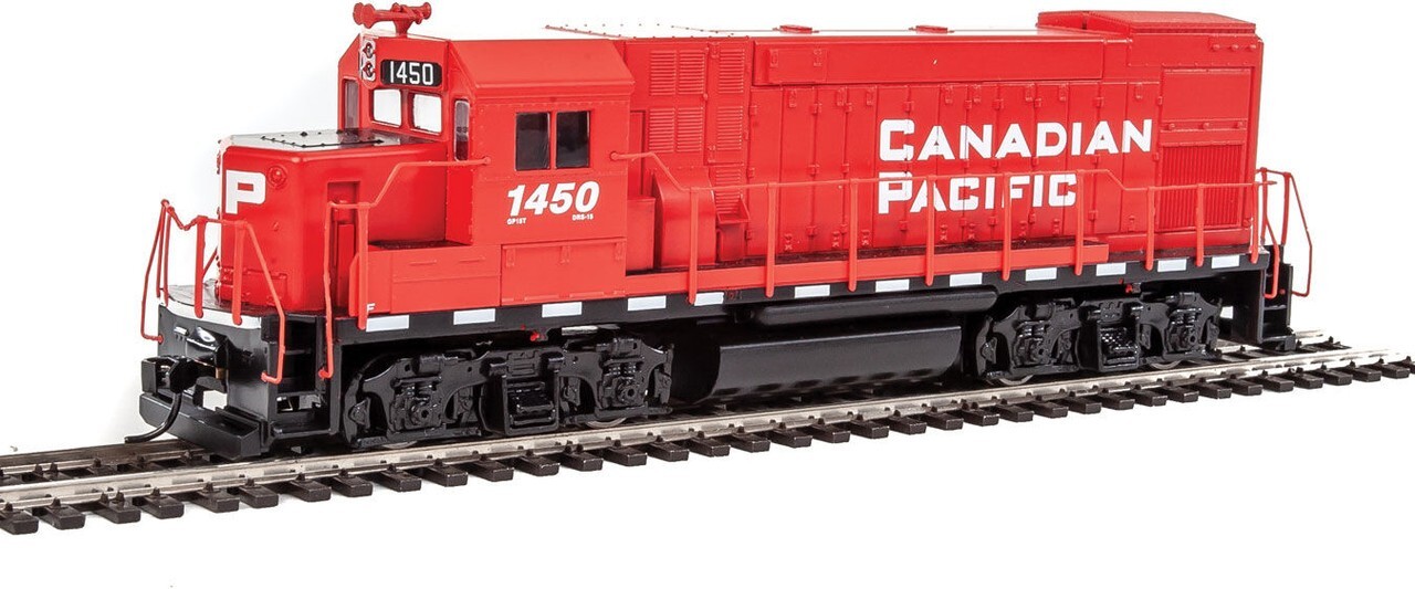 Walthers-Trainline EMD GP15-1 – Standard DC – Canadian Pacific (red, white)