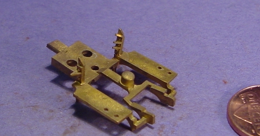 HO BRASS WISEMAN BACK SHOP HBS350 LARGE STEAM LOCOMOTIVE PILOT DECK SUPPORT
