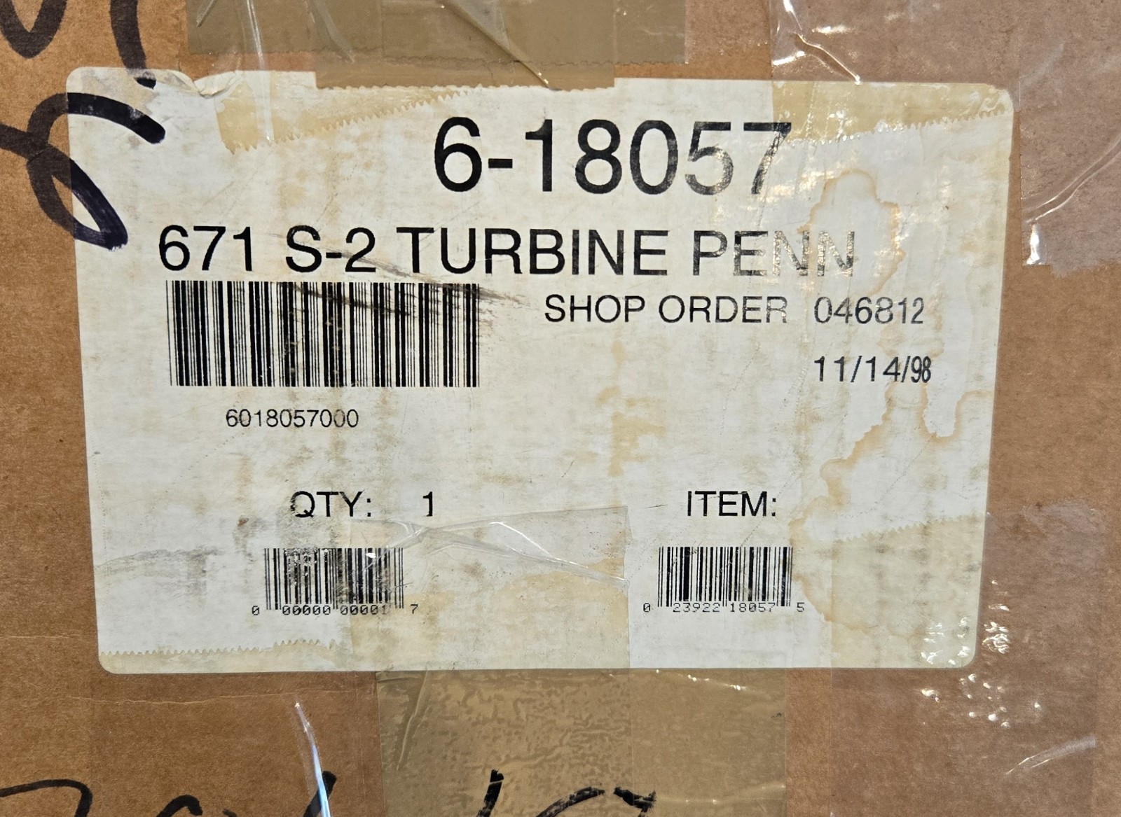 Century Club S‑2 Turbine #671, die‑cast, RailSounds, Command Control.