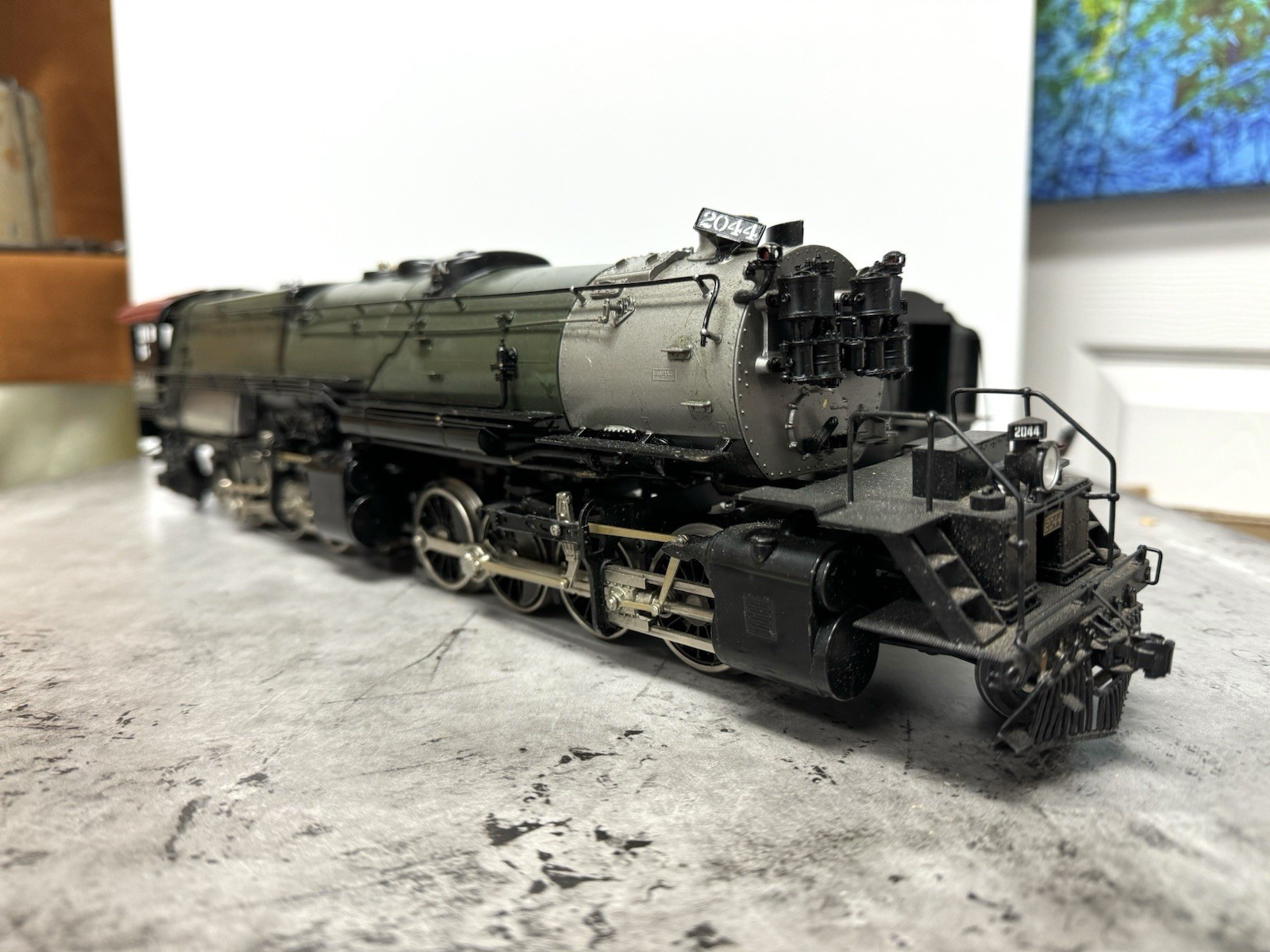 Weaver Great Northern Brass R-2 2-8-8-2 Steam Locomotive and Tender 177 Of 350