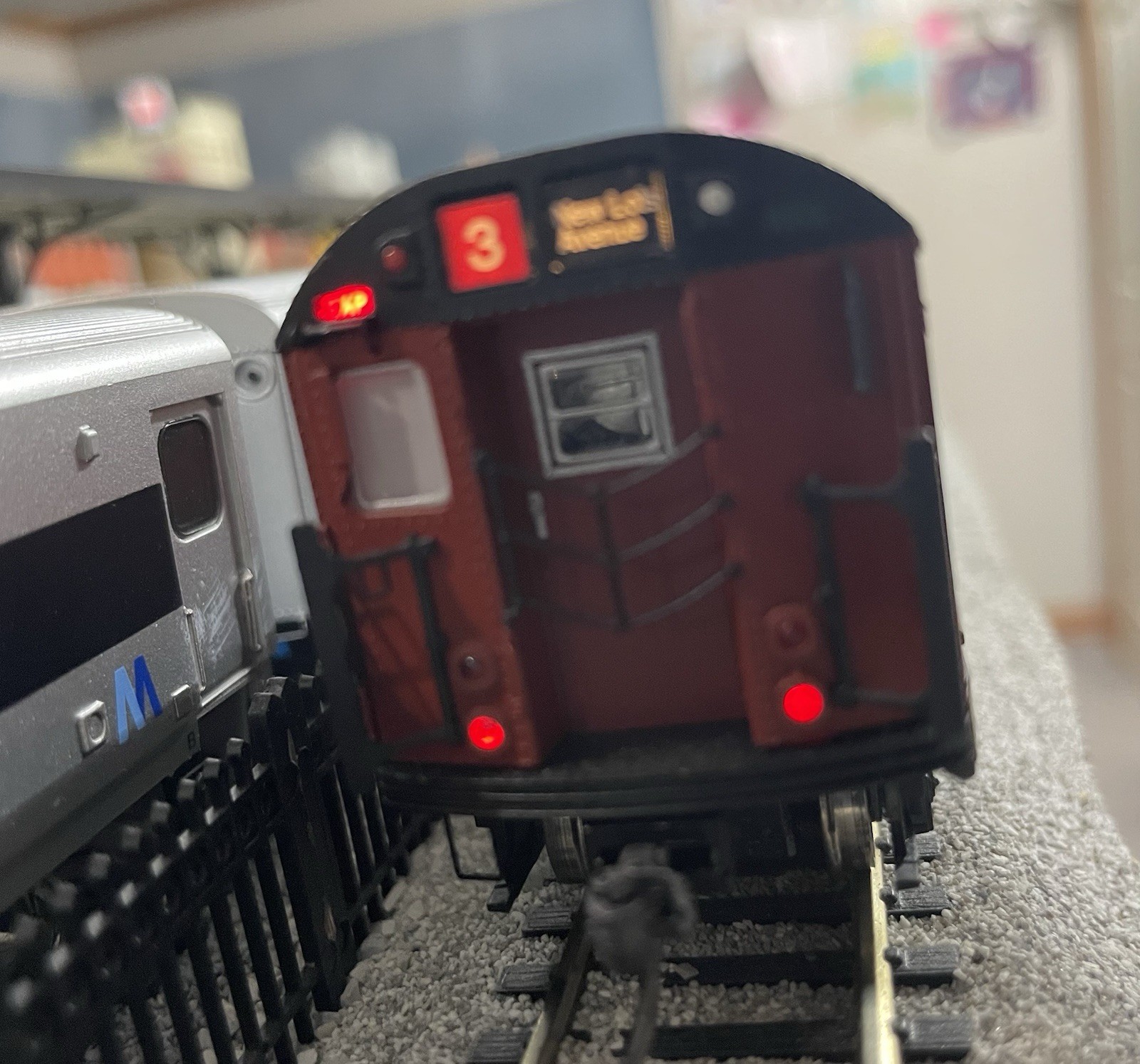 MTH HO 4-car R-21 Subway Set MTA SOUTHBOUND DCC&SOUND